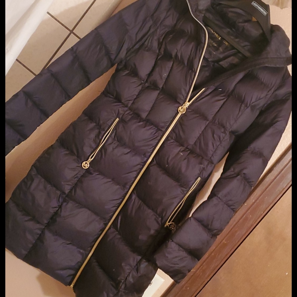 Michael Kors Packable Down Fill Puffer Jacket